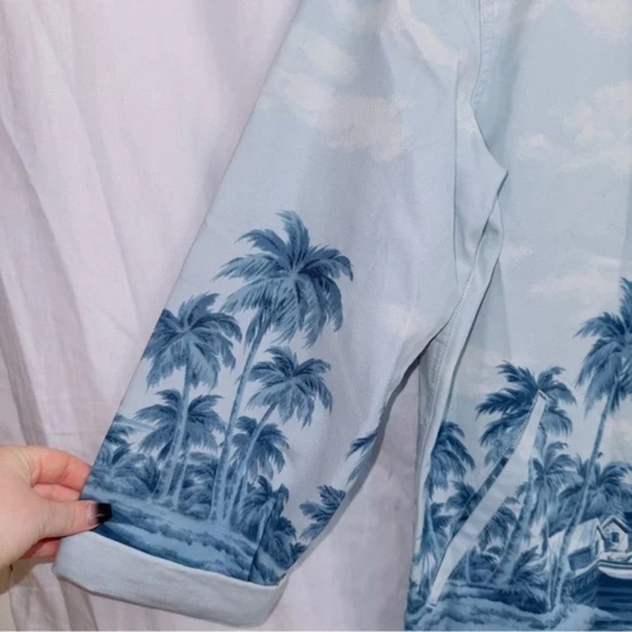 Ralph Lauren Naval Supply Company Blue Barn Jacket Coat Tropical Nautical NWOT - Picture 2 of 7